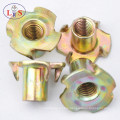 Zinc Hex Screw Flange Nuts with Good Quality